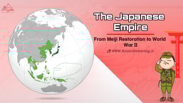 From Meiji Restoration to World War II: The Japanese Empire's Impact on Asia!?