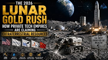 Who Will Own the Moon? The Economics, Politics, and Reality of the 2026 Lunar Gold Rush