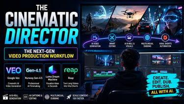 The Cinematic Director: How AI Is Replacing Traditional Video Production Workflows