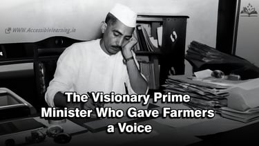 Chaudhary Charan Singh: The Farmers’ Leader Who Reshaped Rural India?