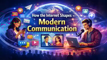 How the Internet Shapes Modern Communication