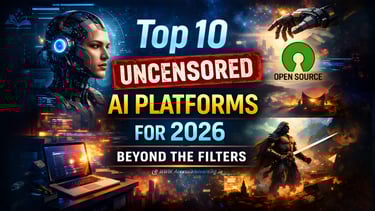 10 Open AI Platforms With Minimal Restrictions for Creative Freedom in 2026