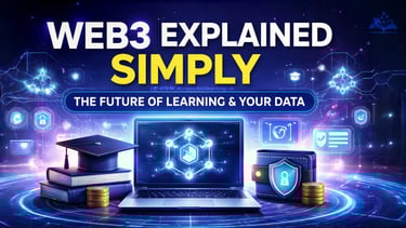 Web3 Explained Simply: How the Next Internet Will Impact Learning and Your Data