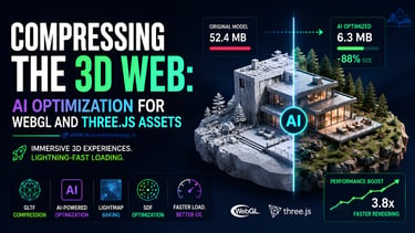 The Complete Guide to GLTF Compression, AI Asset Optimization, and Faster Three.js Performance