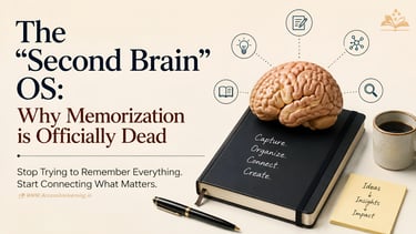 Forget More, Think Better: How Second Brain Systems Are Rewiring Human Intelligence