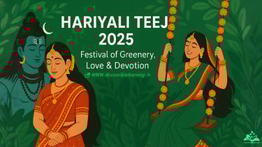 Rituals of Hariyali Teej: Fasting, Swings & Shringaar Explained