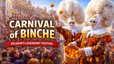 Carnival of Binche: Belgium’s Wild, Ancient Festival of Masks, Oranges, and Tradition
