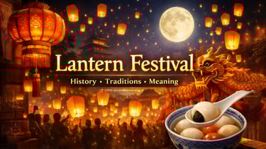 Lantern Festival: History, Traditions, Meaning, and Cultural Significance