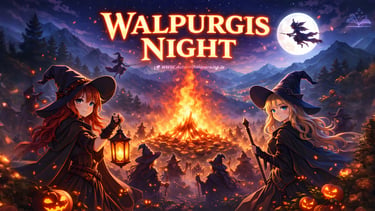 Walpurgis Night: The Mysterious Festival of Bonfires, Witches, and Spring