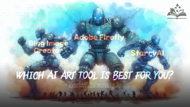 Which AI Art Generator is Right for You? Adobe Firefly, StarryAI, or Bing Image Creator?