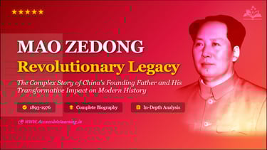 Mao Zedong: The Revolutionary Leader Who Shaped Modern China
