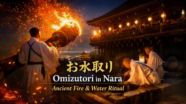 Omizutori: The Sacred Fire and Water Rite of Nara That Has Never Stopped