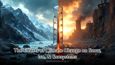 Global Winters in Crisis: The Effects of Climate Change on Snow, Ice, and Ecosystems?