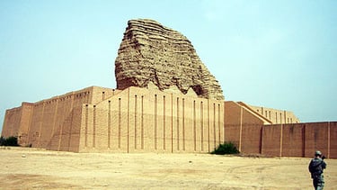 La ziggourat de Aquar Quf en Irak