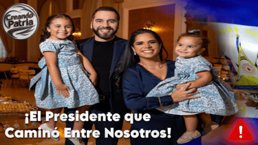 "El Presidente que Caminó Entre Nosotros" ÁLBUM: EL CONSTRUCTOR DE LA PAZ — EN HONOR A NAYIB BUKELE