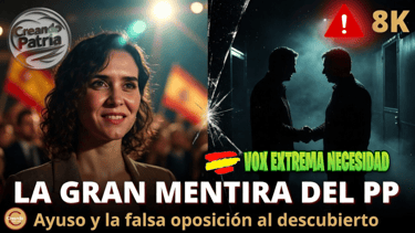 Ayuso vende bien, pero el PP traiciona a España: la falsa oposición al descubierto