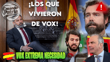 Muerden la mano de Abascal: la traición de los que vivieron de Vox - 2026 CREANDO PATRIA
