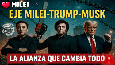 El Eje Milei-Trump-Musk: La Alianza Global que Cambiará el Mundo para Siempre