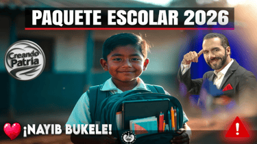 Bukele entrega paquetes escolares 2026 con tecnología incluida en Santa Ana — El Salvador que avanza