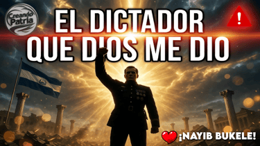 El Dictador Que Dios Me Dio 🎵 El Salvador Mi Dictador Favorito Nayib Bukele, Fe y Transformacion