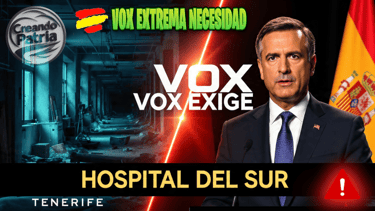 LIVE: ESCÁNDALO en Tenerife: VOX planta cara a Sánchez por la sanidad y la inmigración ilegal