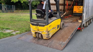 Transport Gabelstapler 3,2 to. von Kuppenheim nach Trier