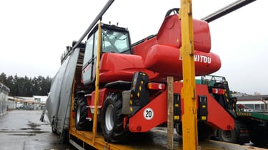 Transport Teleskoplader 14 to. von Göttingen nach Würzburg