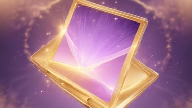 pink metal frame photo