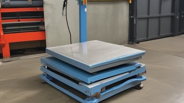 A digital display showing weight measurements.