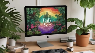 MacBook Pro showing vegetable dish