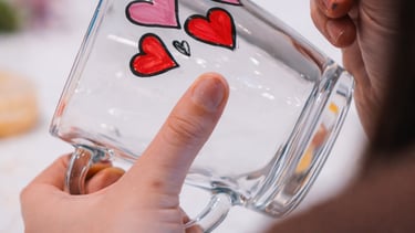 glass painting hen party York