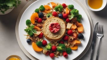 green vegetable on white ceramic plate