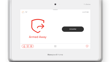 Resideo security panel