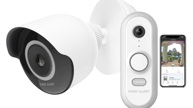 Security camera and doorbell