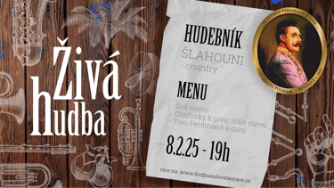 Pozvánka na živou hudbu