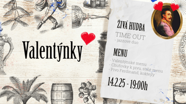 Pozvánka na akci Valentýn, Valentýnky 