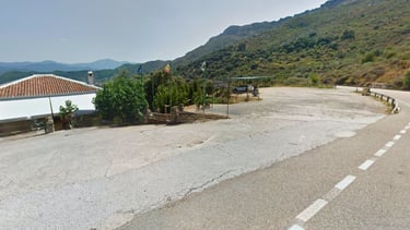 Punto de encuentro de la vía ferrata de Benalauría y Atajate