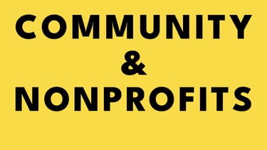 Community & Non-Profits