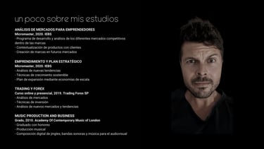 Estudios y formaciones del currículum de Jagoba Ormaetxea.