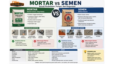mortar vs semen