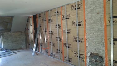 isolation laine de verre doublage