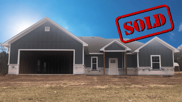 troup, texas home sold by builder dews custom homes