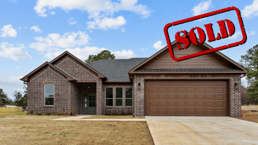 troup, texas home sold by builder dews custom homes