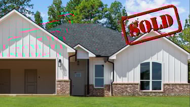 troup, texas home sold by builder dews custom homes