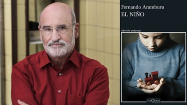 El escritor Fernando Aramburu y su última novela 'El niño'. | Iván Giménez