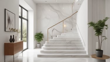 revestimiento de escaleras