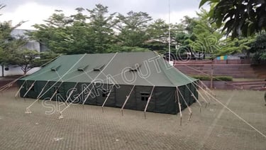 tenda pleton standar tni