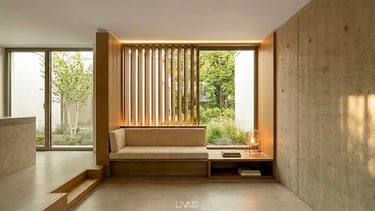 Durch gezielte Lichtführung und architektonische Nischen schaffen wir Rückzugsorte und Geborgenheit