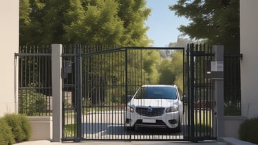 Smart home automation control panel with various devices