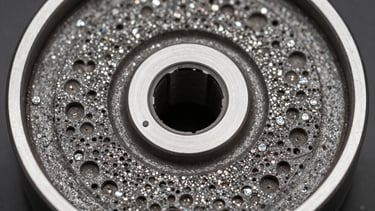 Open-structure vitrified bond diamond wheel for optical glass and PCD precision grinding